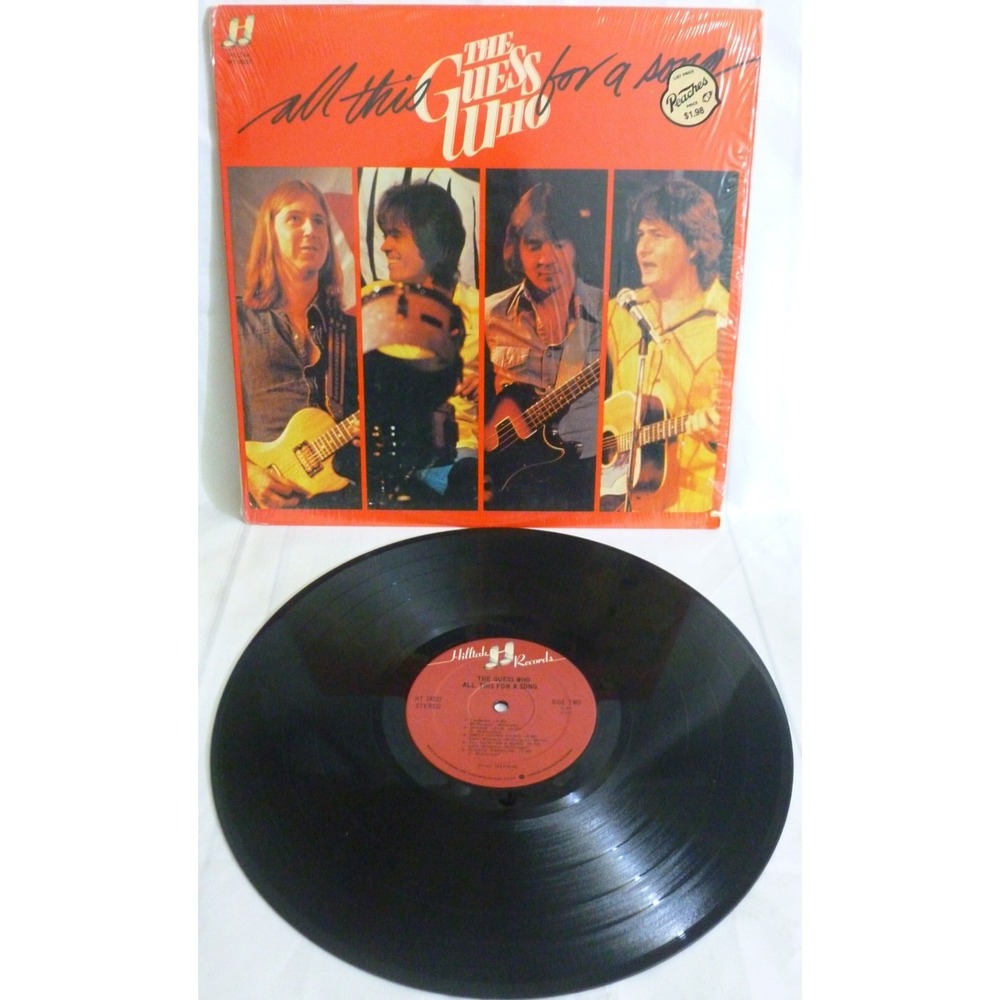 The Guess Who - All This For A Song - Vinyl LP - HT-19227 - Remainder Record Cut
